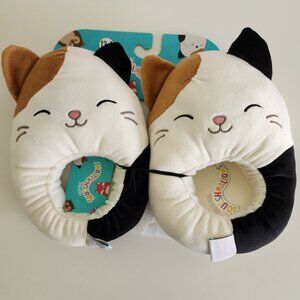 Squishmallows Little Kids' Cam the Cat Plush Slippers | Size 13 - 1 | NWT
